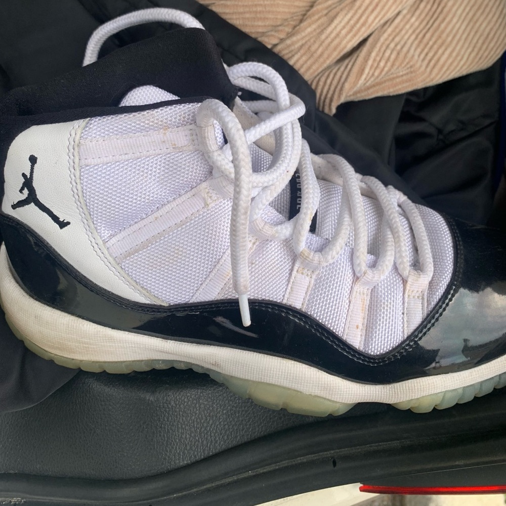 Women's white Jordan's